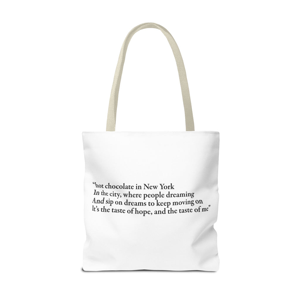 "hot chocolate in new york" Eco Bag☕︎