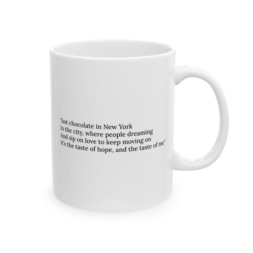 "hot chocolate in new york" Mug