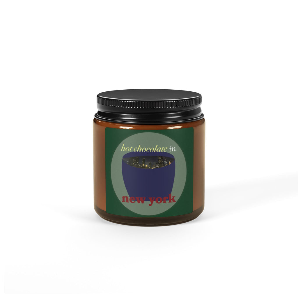 "hot chocolate in new york" Scented Soy Candle
