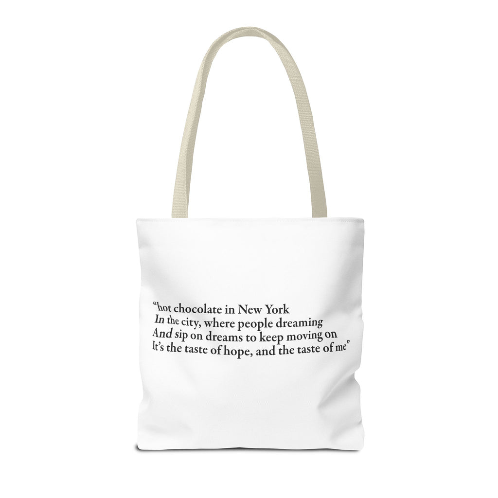 "hot chocolate in new york" Eco Bag☕︎