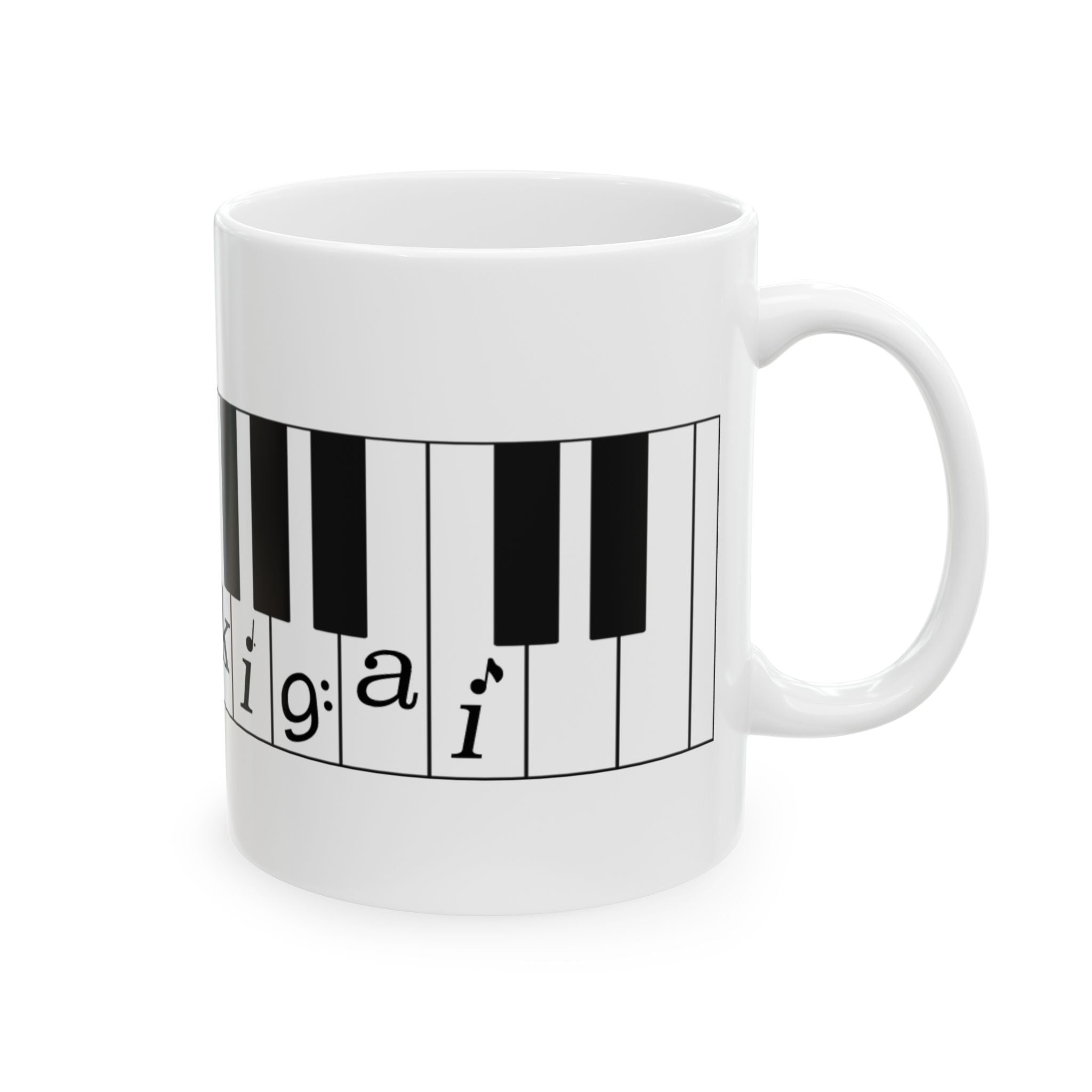 "ikigai" Piano Mug