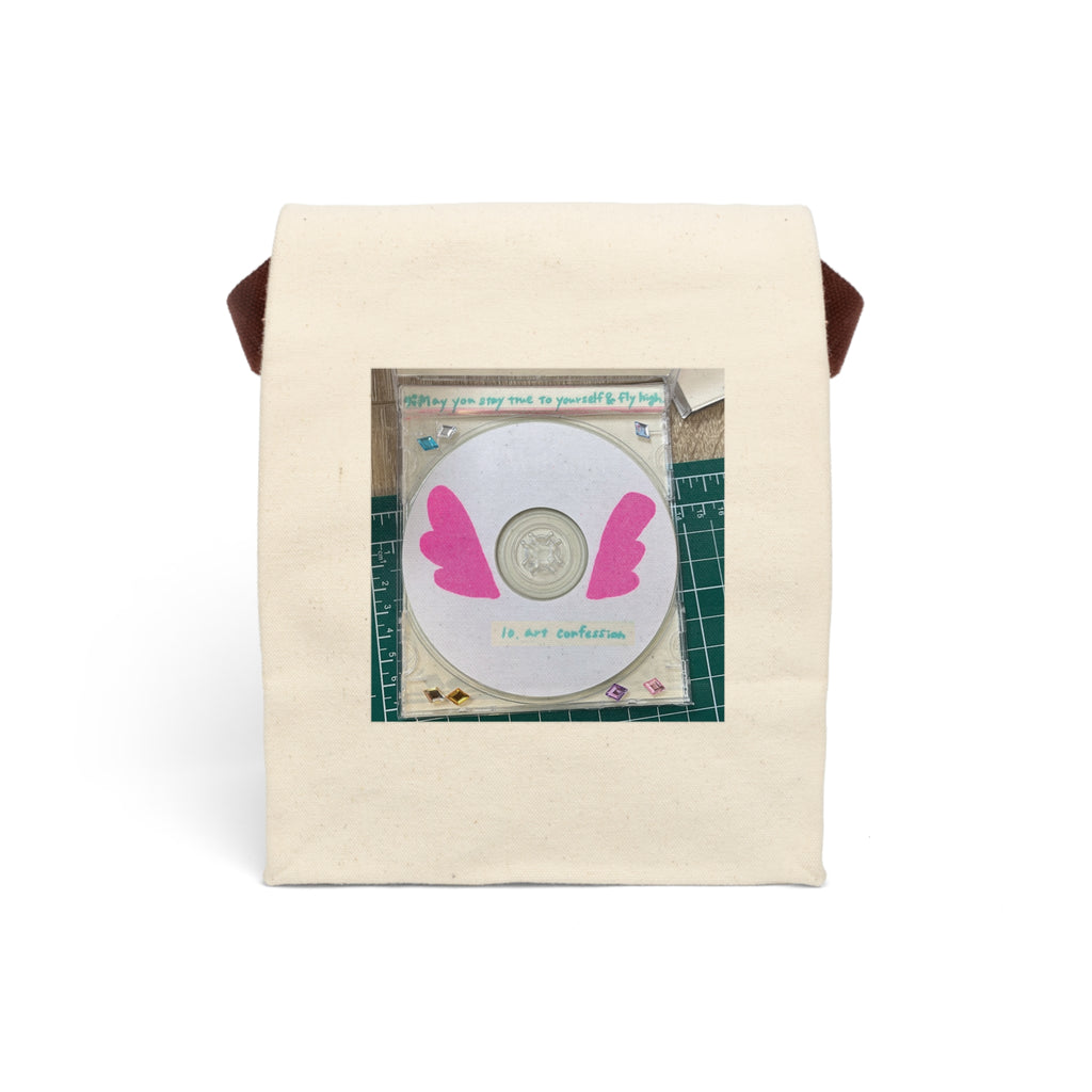 "art confession" (Album Cover made by RISO CD mixtape) Canvas Bag