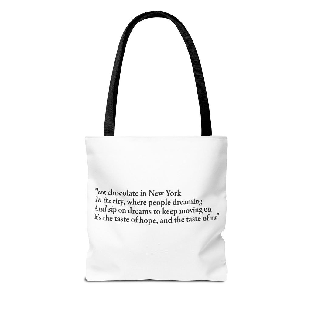 "hot chocolate in new york" Eco Bag☕︎